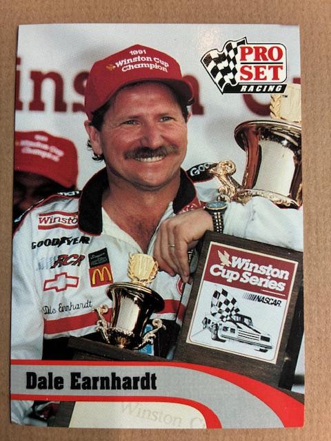 Dale Earnhardt #1 Racing Cards 1992 Pro Set NASCAR