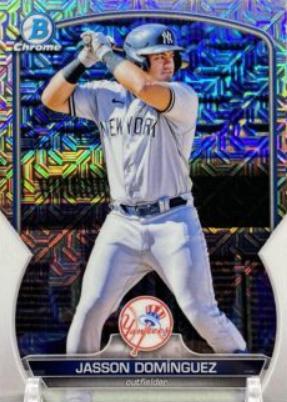 2023 Jasson Dominguez [Mega Box Mojo Refractor] #BCP-18