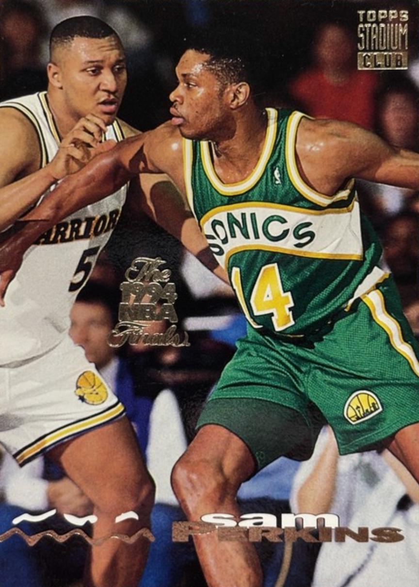 Sam Perkins #154 1993-94 Stadium Club Basketball