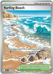 Surfing Beach #114 Pokemon Chaos Rising Prices