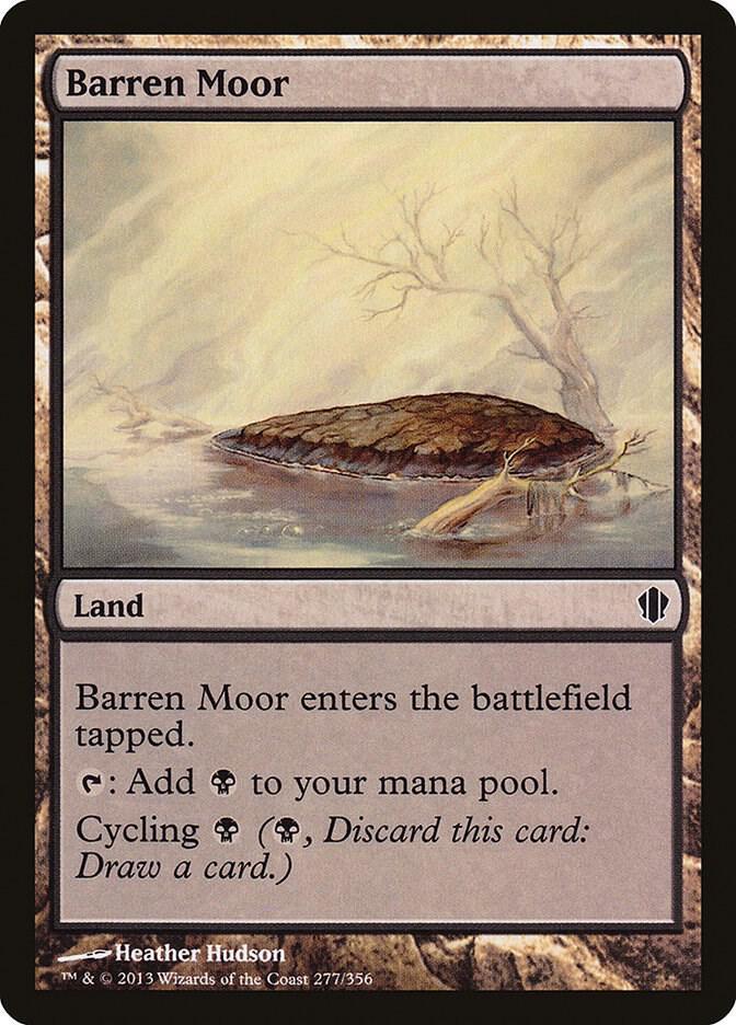 Barren Moor #262 Magic Duskmourn: House of Horror Commander