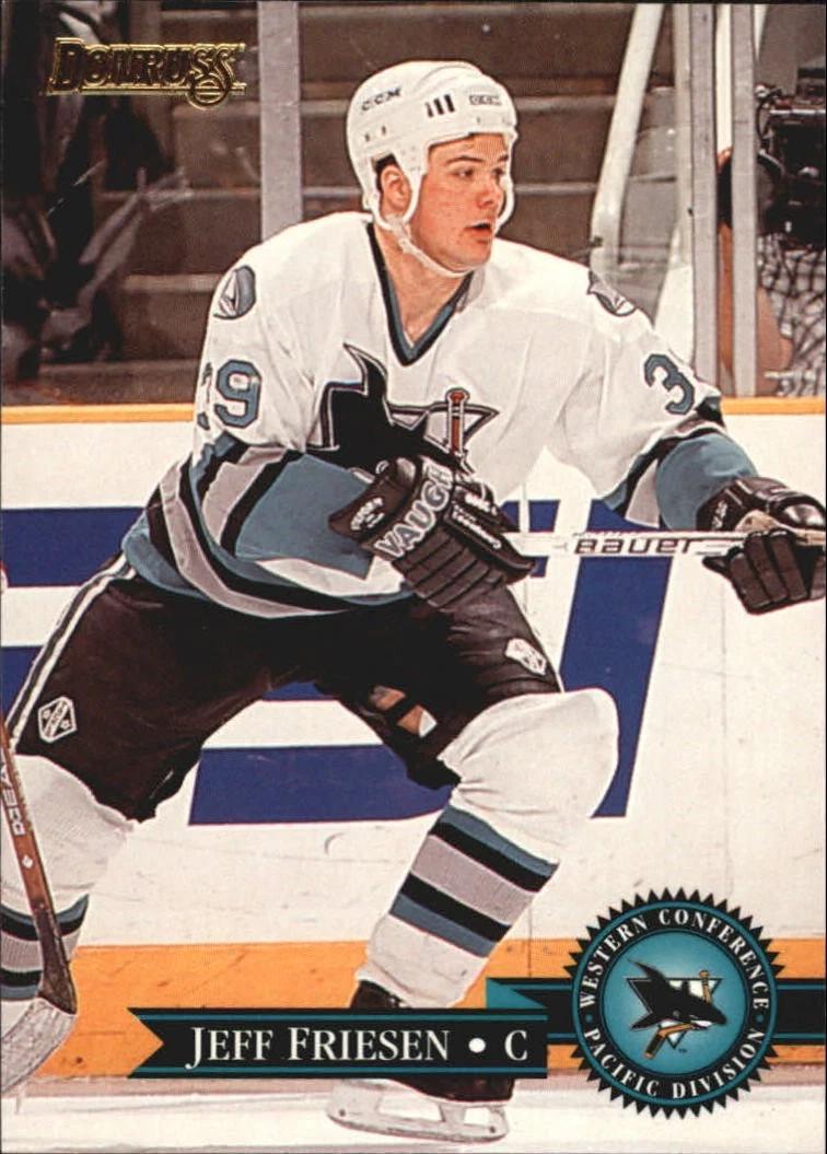 Jeff Friesen #162 1995-96 Donruss Hockey