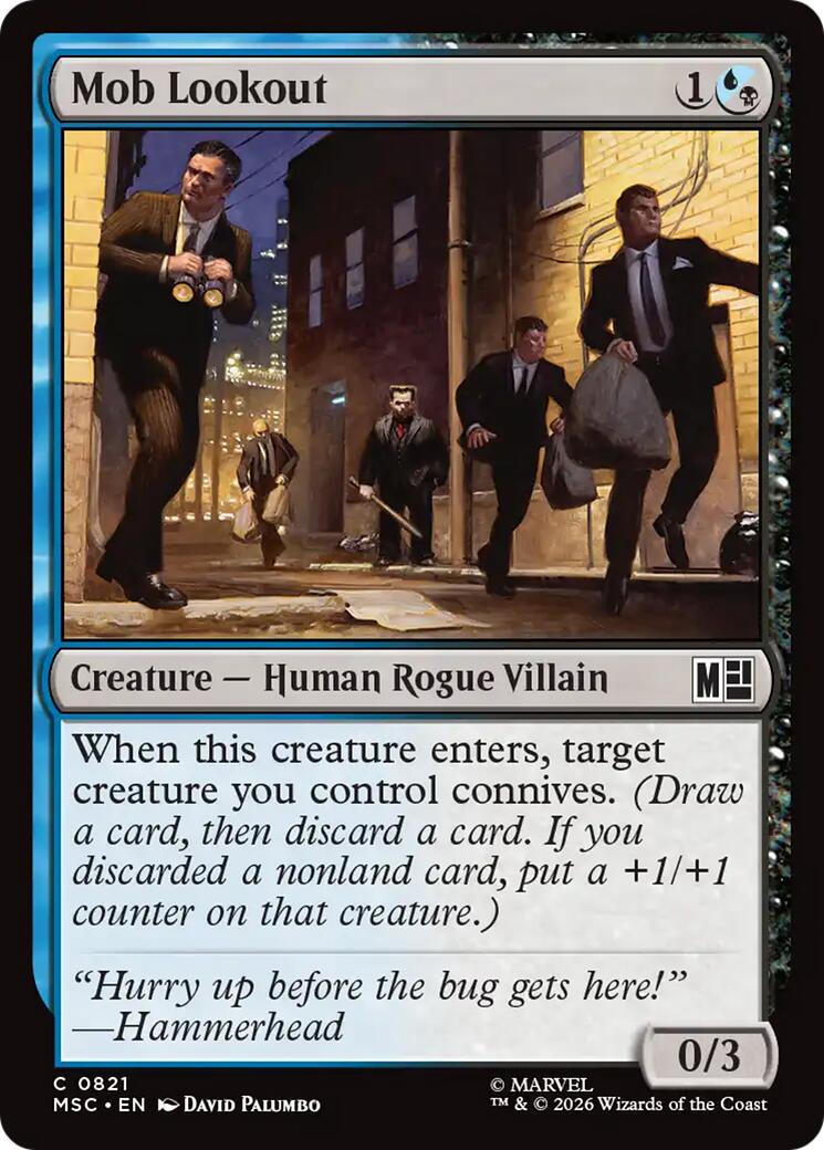 Mob Lookout (Magic Marvel Super Heroes Commander)