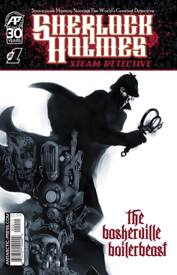 Sherlock Holmes, Steam Detective: The Baskerville Boilerbeast #1 (2015) Comic Books Sherlock Holmes: Steam Detective