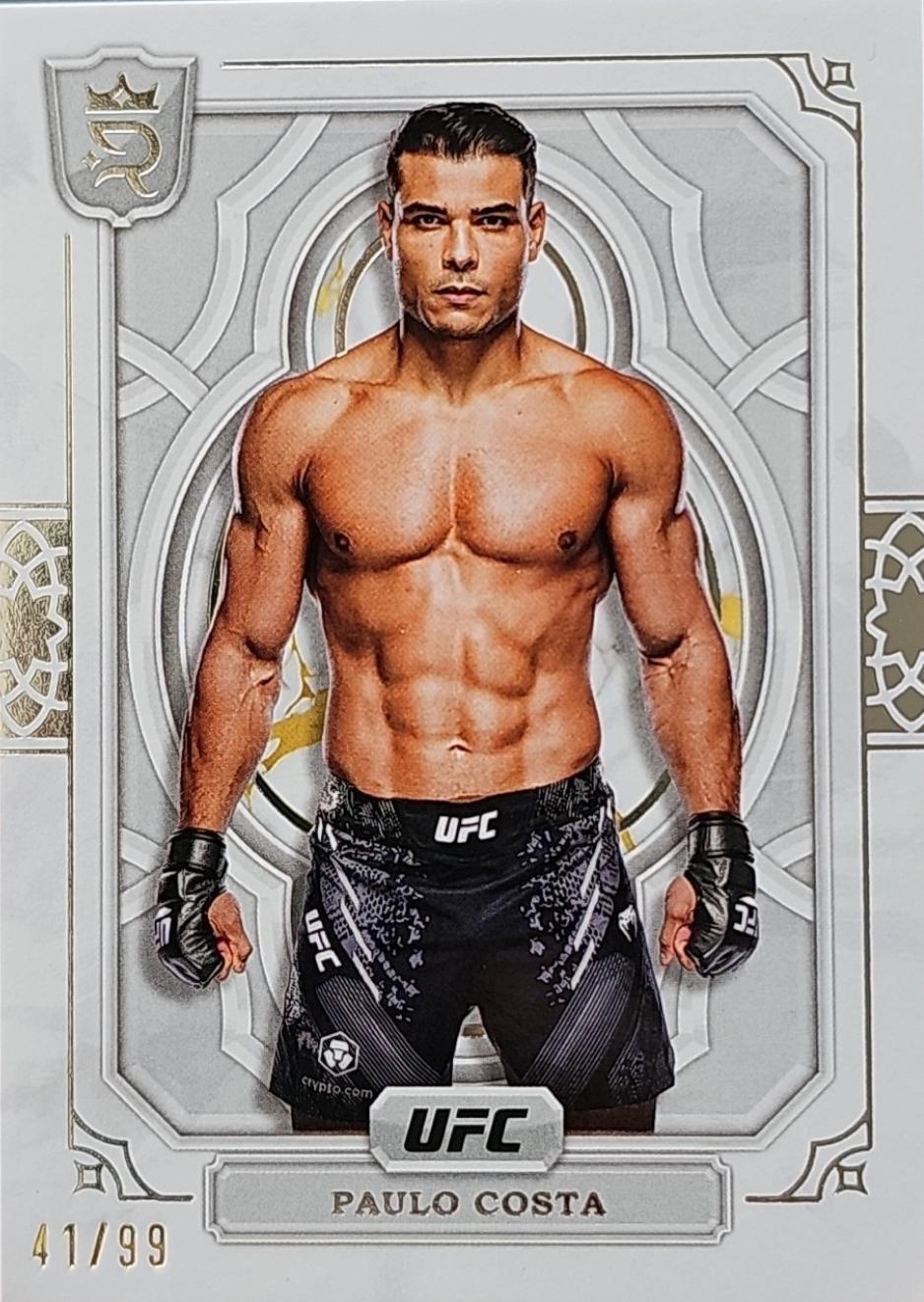 Paulo Costa #32 Ufc Cards 2024 Topps Royalty UFC
