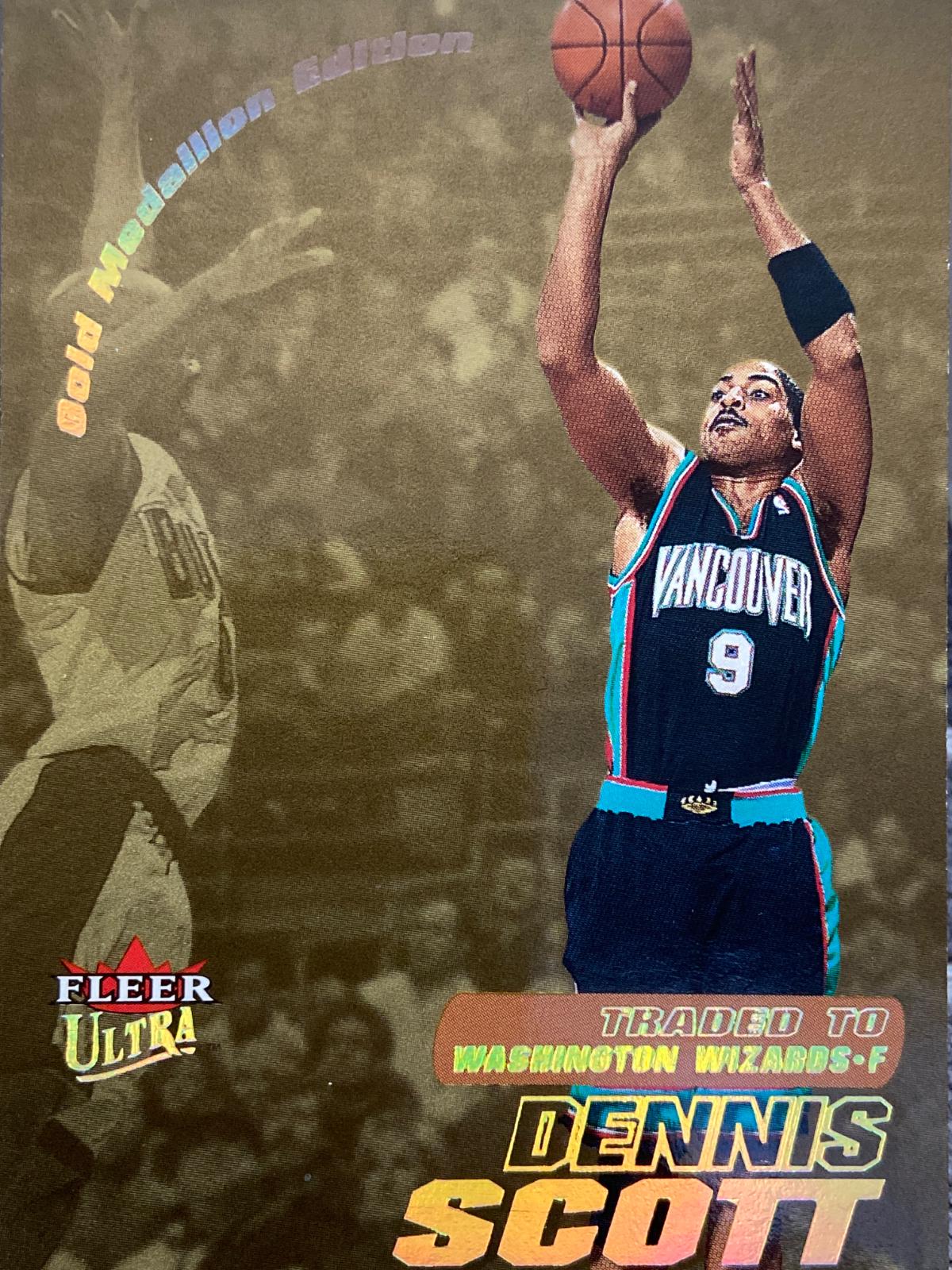 Dennis Scott #33G 2000 Ultra Gold Medallion Basketball