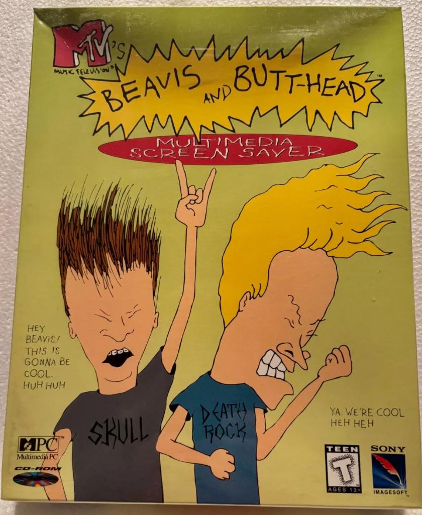 Beavis And Butthead Multimedia Screensaver PC Games