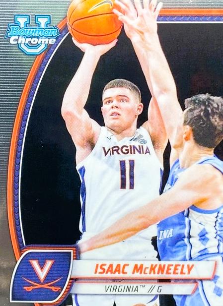 Isaac McKneely #91 Basketball Cards 2024 Bowman Chrome University