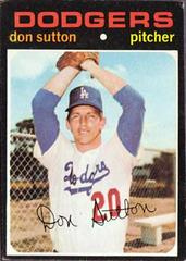 Don Sutton #361 Baseball Cards 1971 Topps Prices