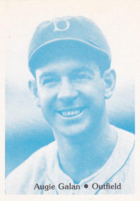 Augie Galan #30 1978 Tcma 1941 Brooklyn Dodgers Baseball