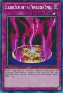 Cursed Seal of the Forbidden Spell RA03-EN076