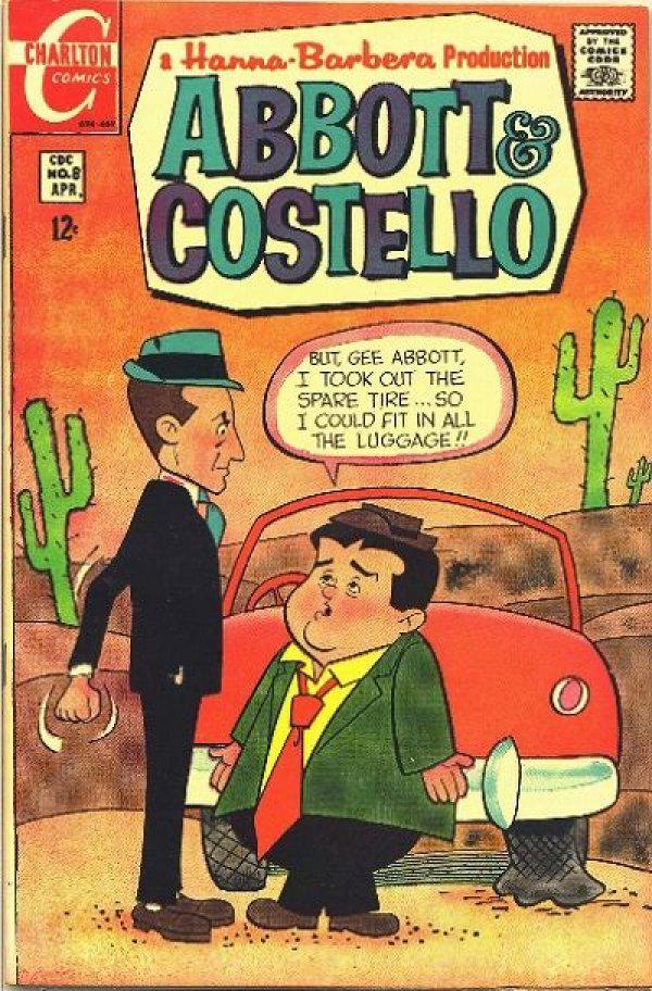 Abbott and Costello #8 (1969) Comic Books Abbott and Costello