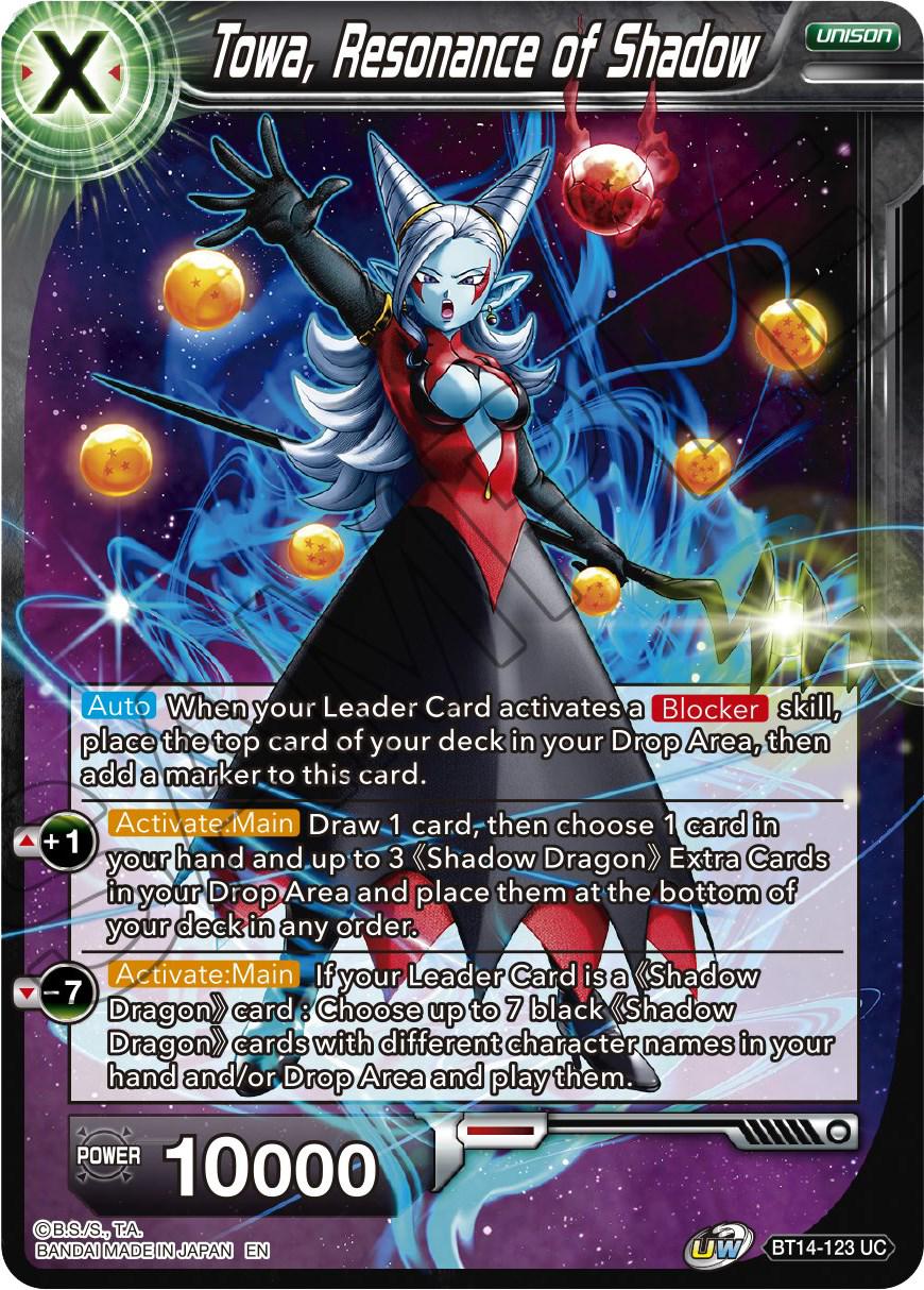 Towa, Resonance of Shadow BT14-123 Dragon Ball Super Cross Spirits