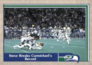 Steve Breaks Carmichael's Record