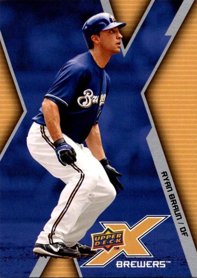 Ryan Braun #48 Baseball Cards 2009 Upper Deck X