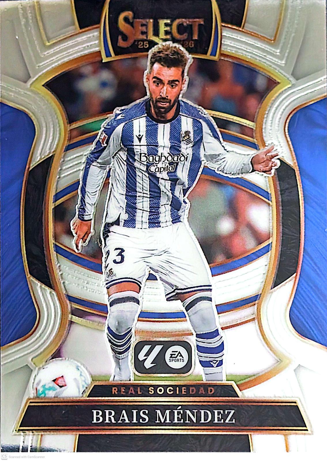 Brais Mendez #53 2025 Panini Select LA Liga
