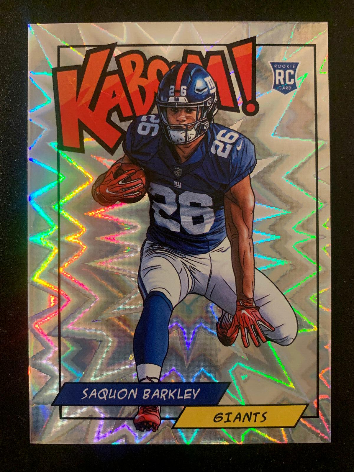 Saquon Barkley #K-SB Football Cards 2018 Panini Kaboom