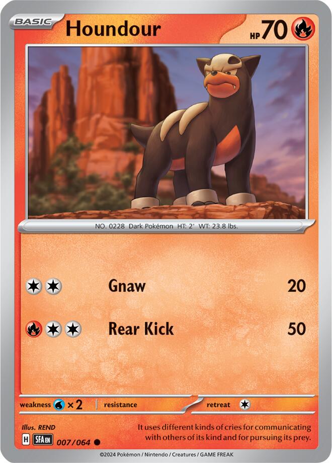 Houndour #7 Pokemon Shrouded Fable