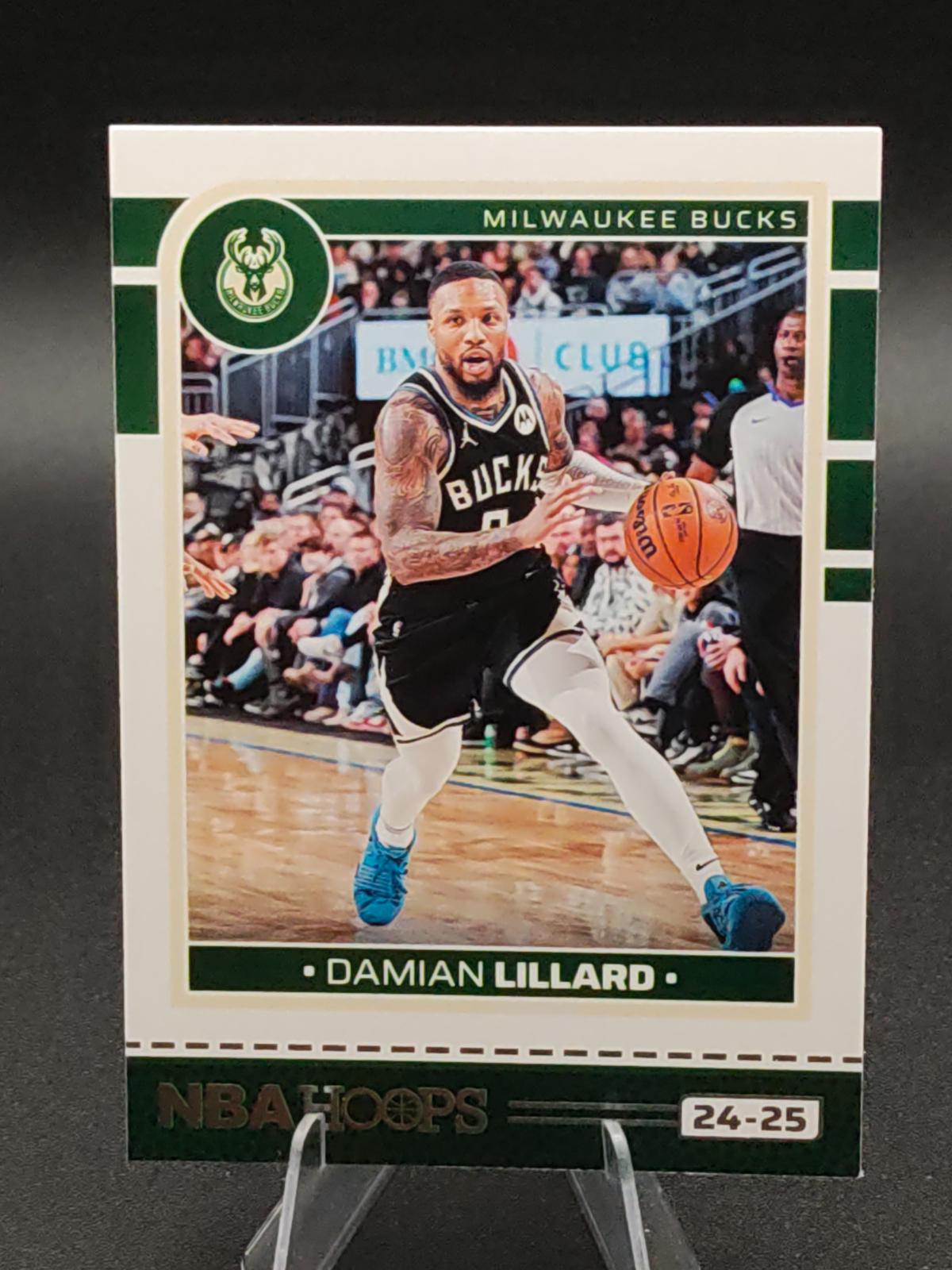 Damian Lillard #61 Basketball Cards 2024 Panini NBA Hoops