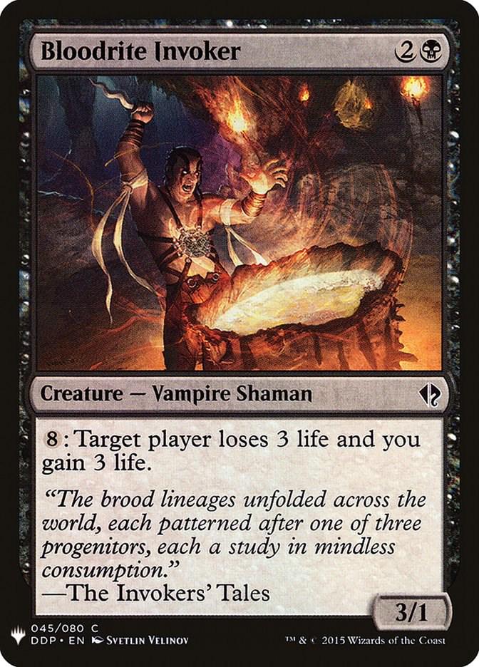 Bloodrite Invoker (Magic The List Reprints)