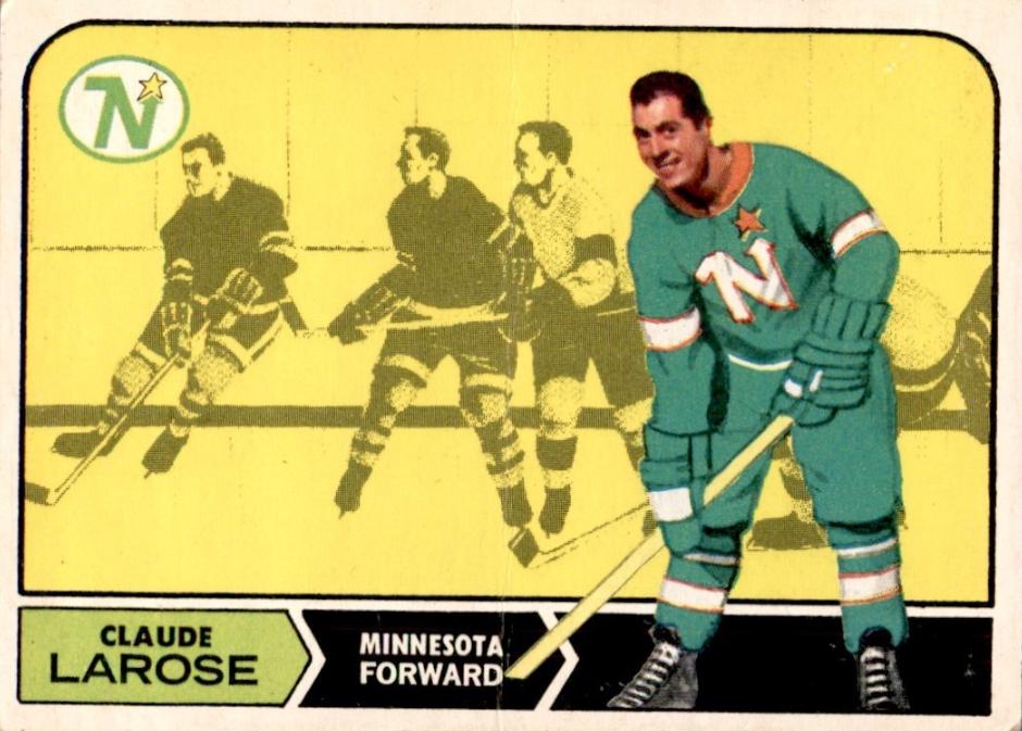 Claude Larose #51 1968-69 O-Pee-Chee Hockey