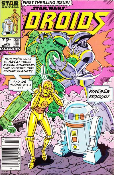 Droids [Newsstand] #1 (1986) Comic Books Droids