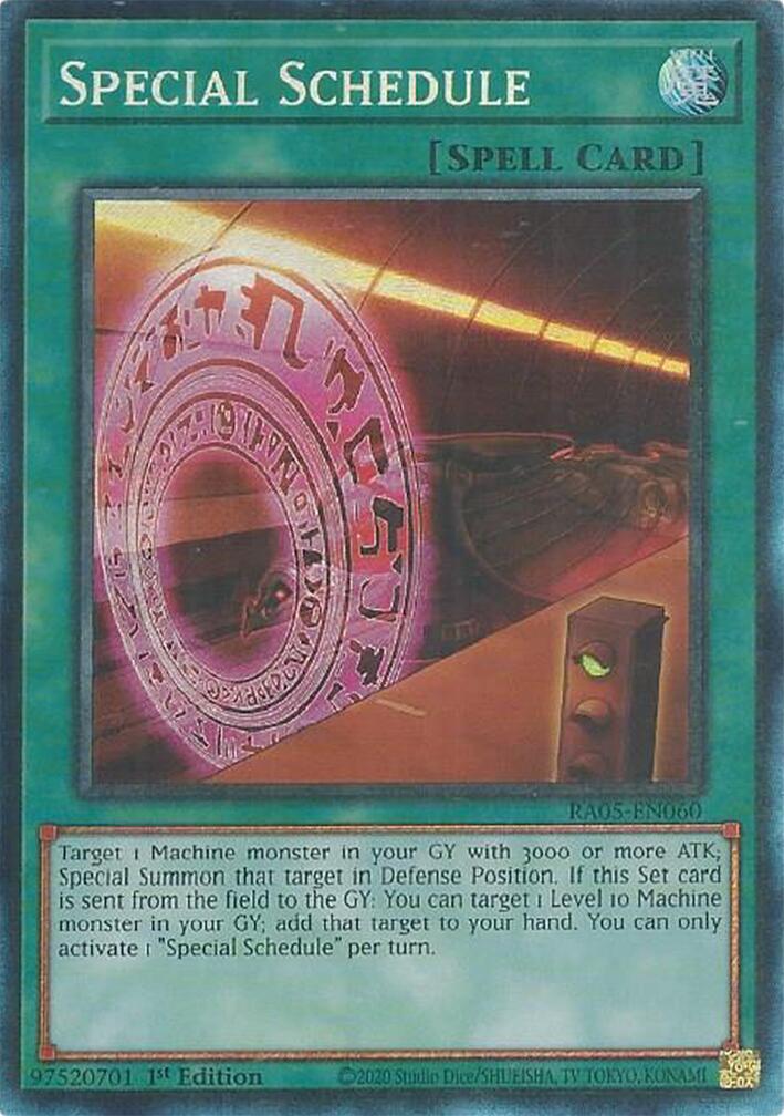 Special Schedule [Collector's Rare] RA05-EN060