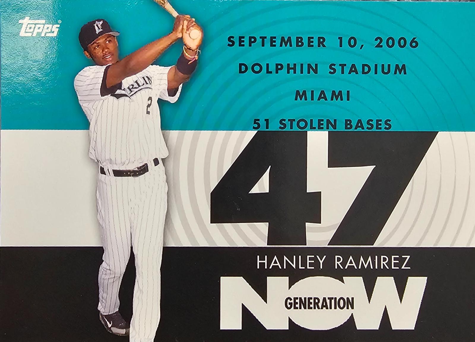 Hanley Ramirez #GN345 Baseball Cards 2007 Topps Generation Now