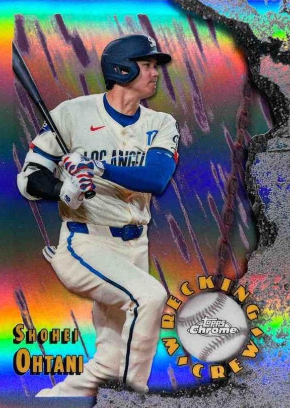2026 Topps Chrome Wrecking Crew Shohei Ohtani #WC-2 card