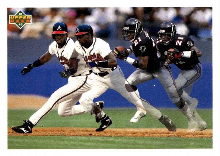 Deion Sanders #SP3 Baseball Cards 1992 Upper Deck