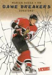 Marian Hossa #GB36 Hockey Cards 2003 Upper Deck Victory Game Breakers Prices