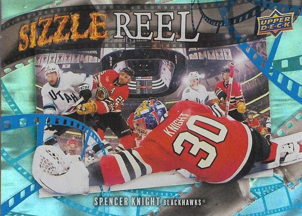 2025 Upper Deck Series 2 Sizzle Reel Spencer Knight #SR-48 card