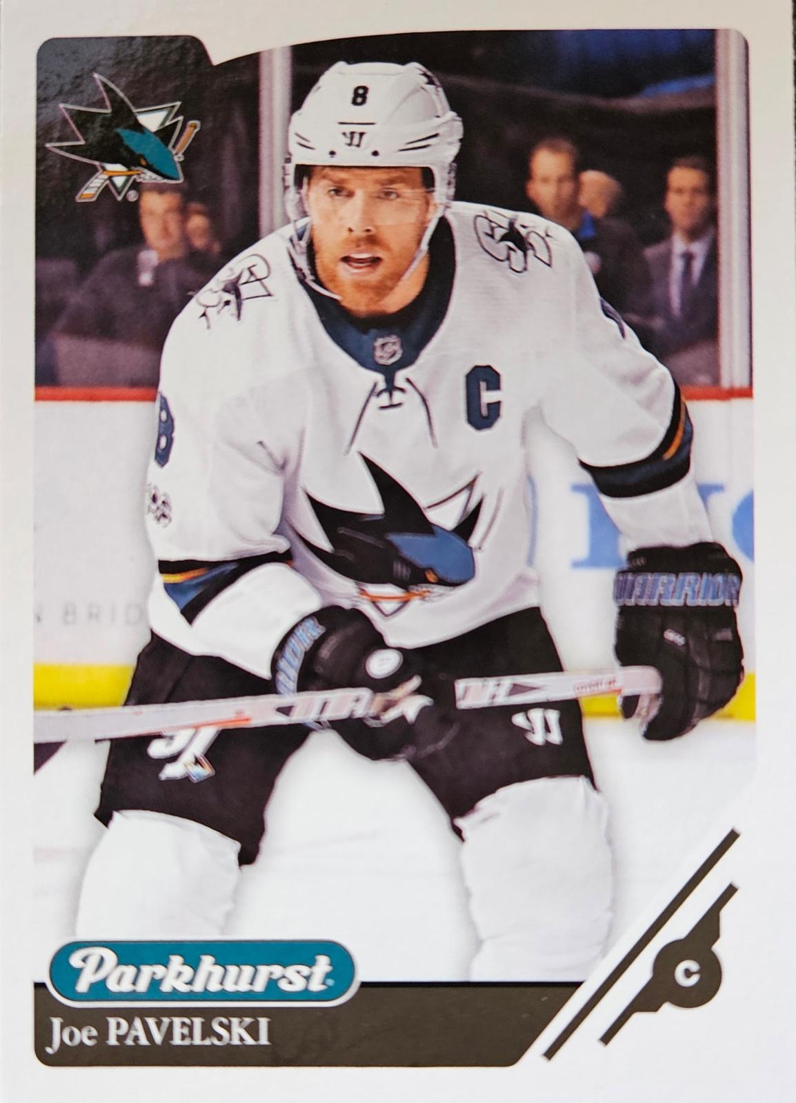 Joe Pavelski #24 2018-19 Parkhurst Hockey