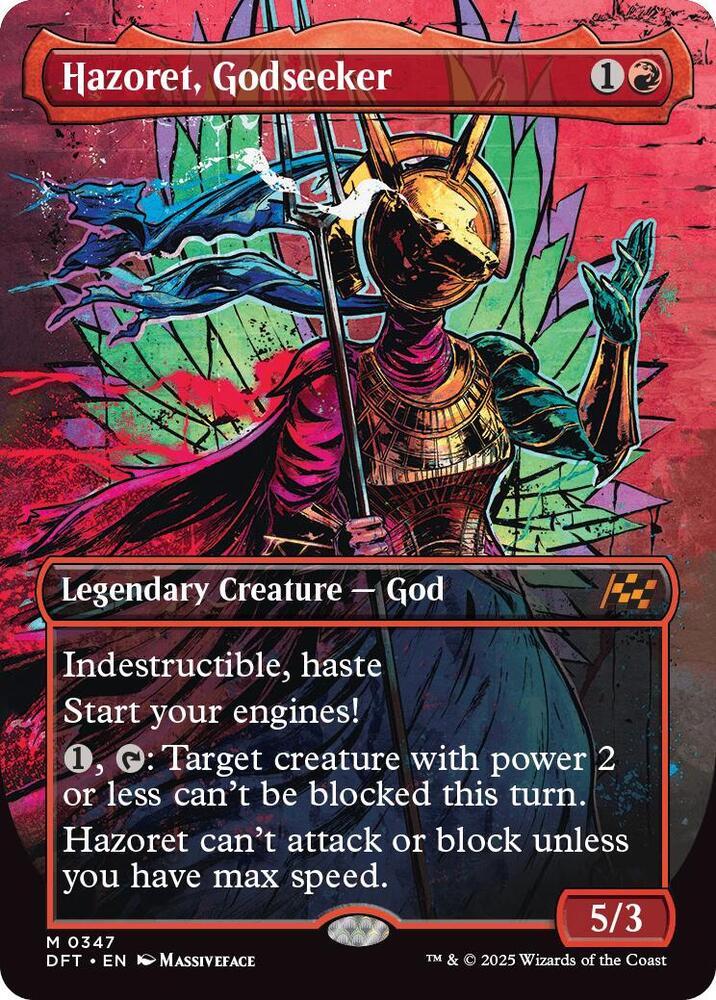 Hazoret, Godseeker #347 Magic Aetherdrift