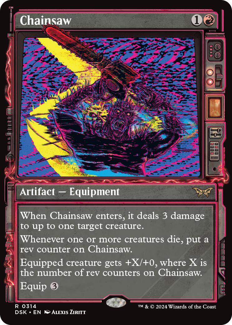 Chainsaw #314 Magic Duskmourn: House of Horror