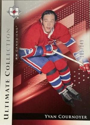 Yvan Cournoyer #85 2024 Ultimate Collection Hockey