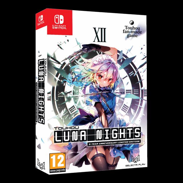 Carátula de Touhou Luna Nights: 5-Year Anniversary Limited Edition para Switch (edición PAL España)