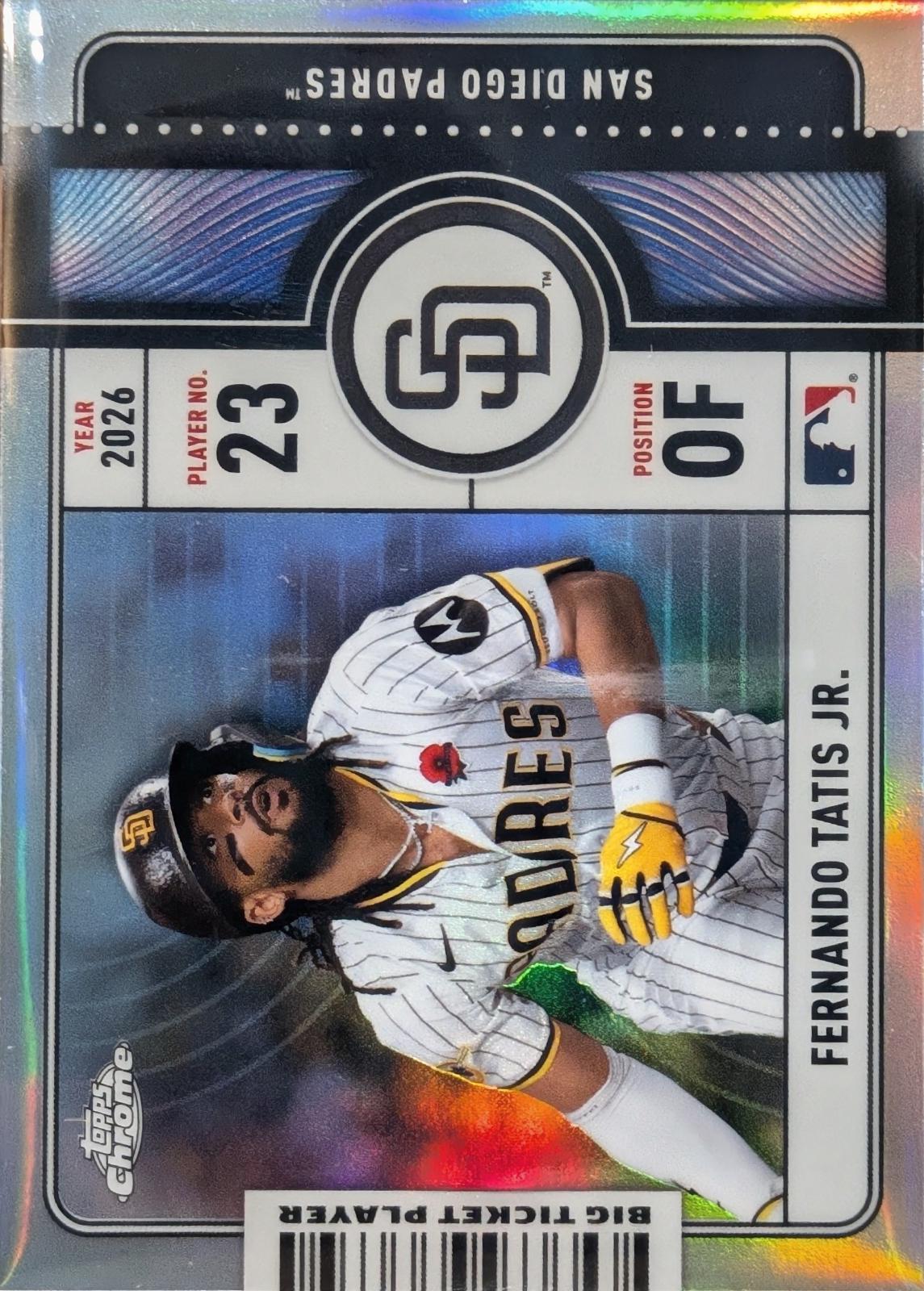 Fernando Tatis Jr. #BTP-20 Prices | 2026 Topps Chrome Big Ticket