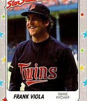 Frank Viola #47 Baseball Cards 1988 Fleer Star Stickers