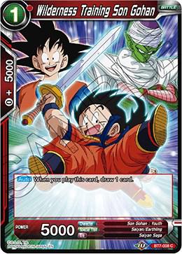 Wilderness Training Son Gohan BT7-008 Dragon Ball Super Assault of the Saiyans