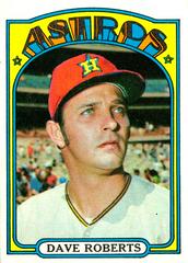Dave Roberts #360 Baseball Cards 1972 Topps Prices