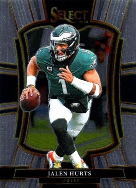 Jalen Hurts #190 2025 Panini Select Football