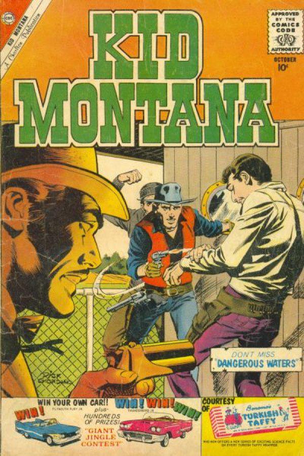 Kid Montana #25 (1960) Comic Books Kid Montana