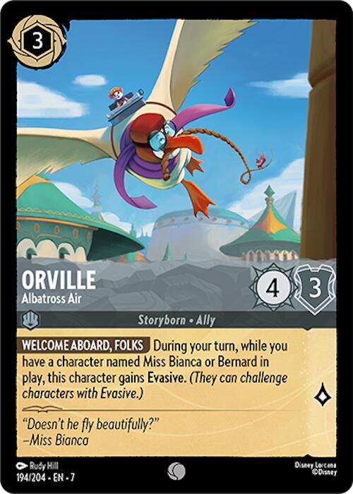 Orville - Albatross Air #194 Lorcana Archazia's Island