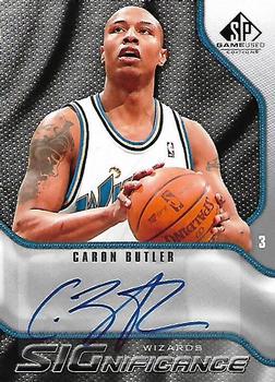 Caron Butler #S-CR 2009-10 SP Game Used Basketball SIGnificance