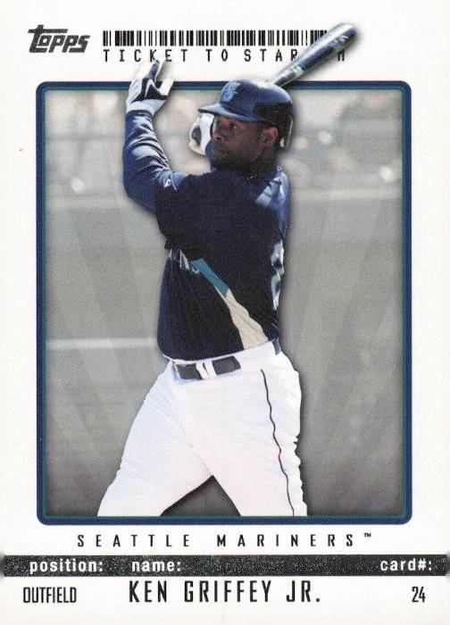Ken Griffey Jr #69 Baseball Cards 2009 Topps Ticket to Stardom