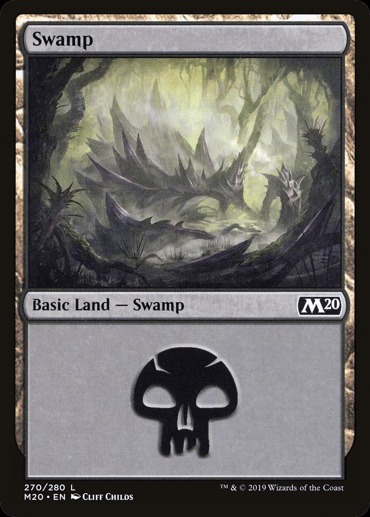 Swamp #270 Magic Core Set 2020