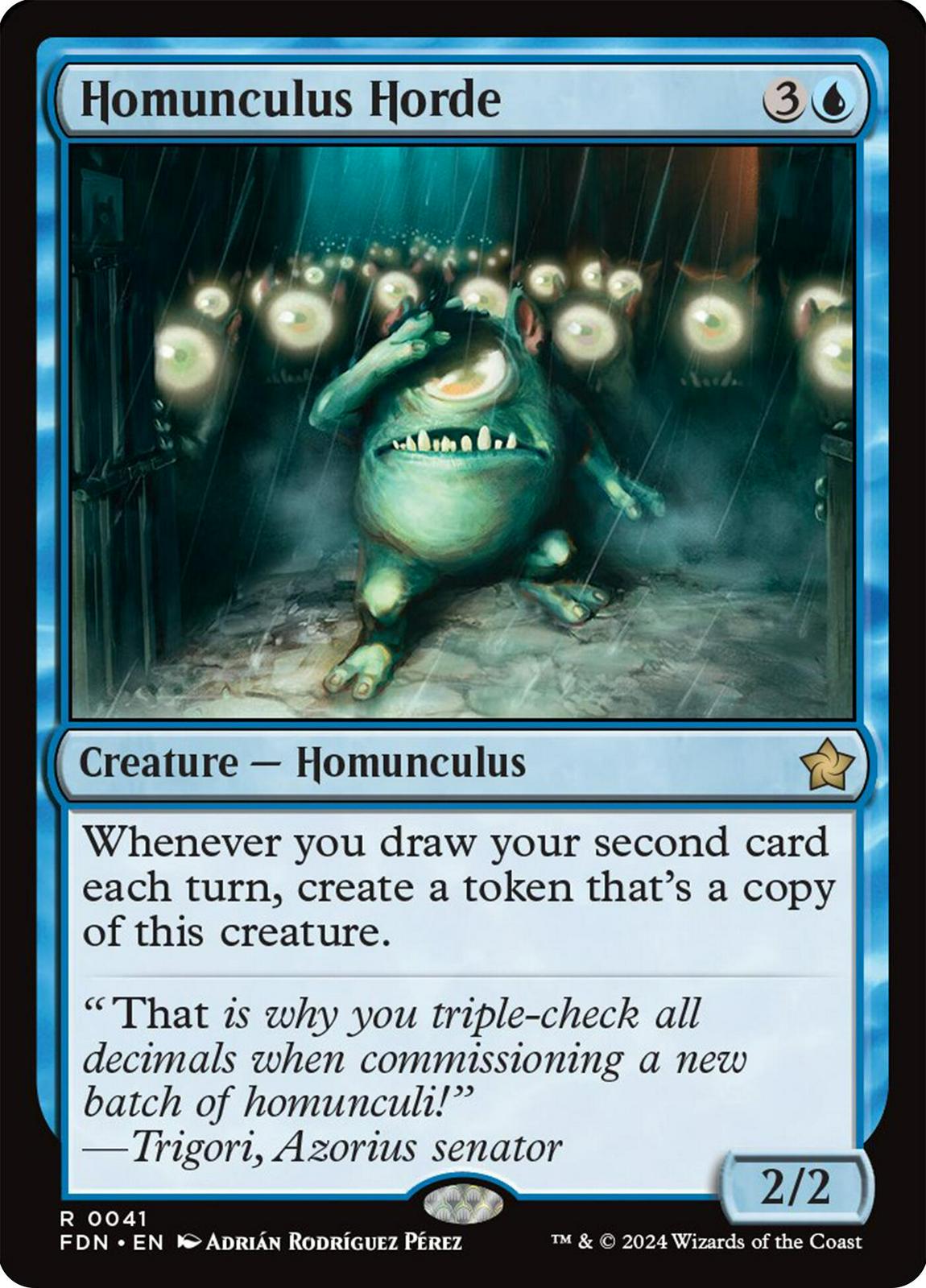 Homunculus Horde (Magic Foundations)