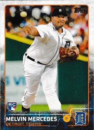 Melvin Mercedes #484 Baseball Cards 2015 Topps