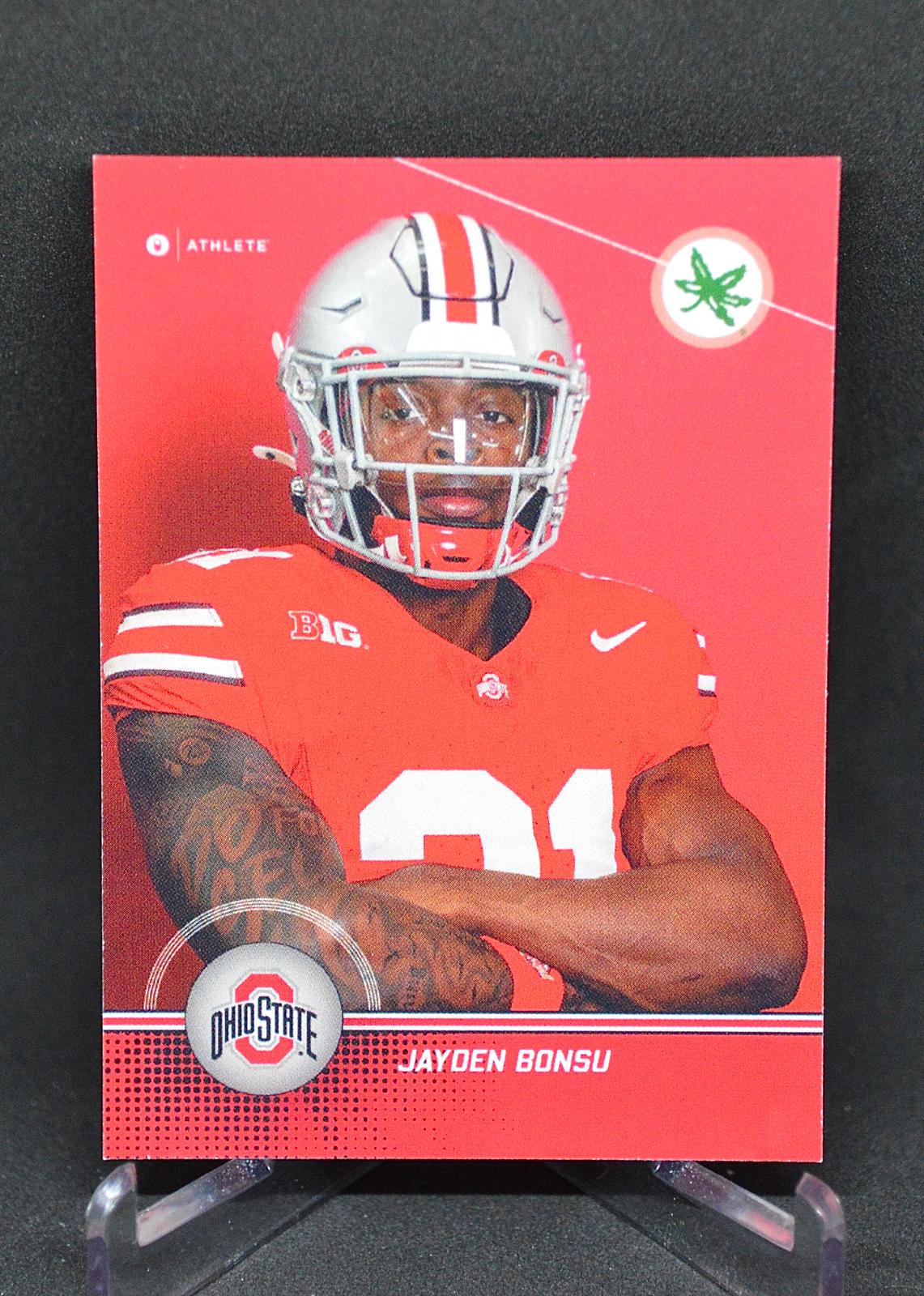 Jayden Bonsu #B-48 Football Cards 2024 Onit Ohio State